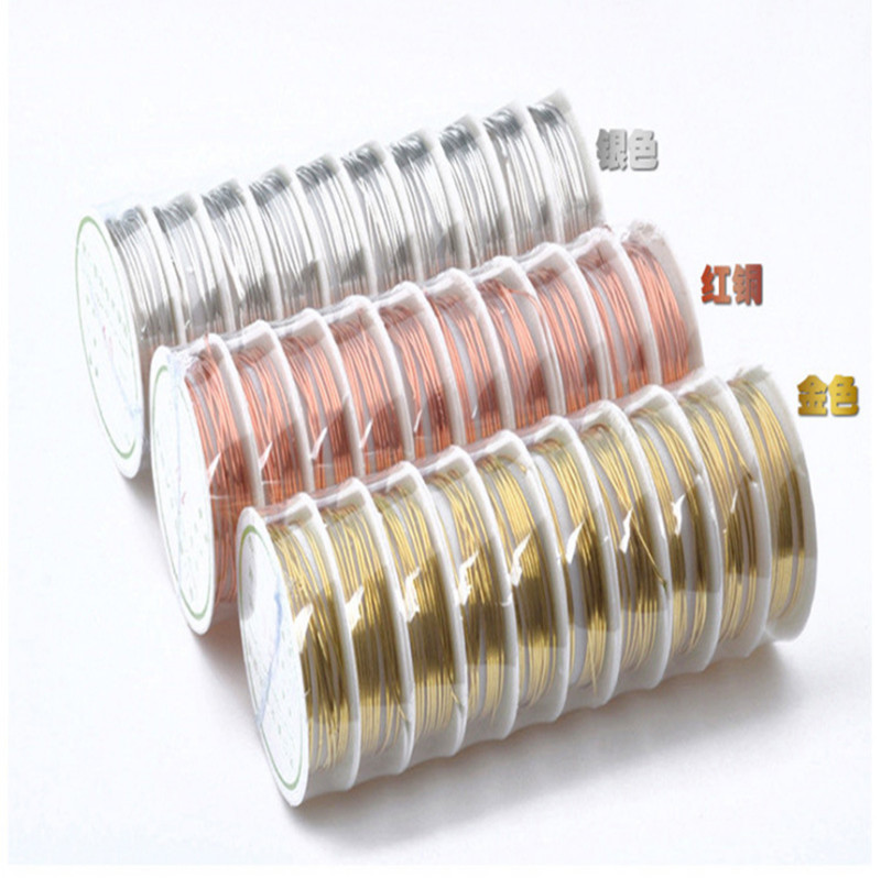 0.2-1mm Beading Wire For DIY Thread Bracelet Necklace Beading Wire Jewelry Cord String Craft Making Accesories Supplies