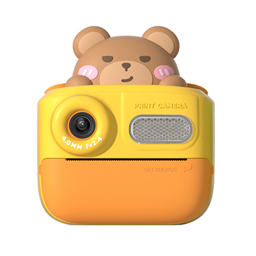 48MP Instant Print Camera Kids Video Camera 1080P Child Selfie Camera Toy 2 Inch IPS Screen Toddler Camera Gifts for Boys Girls