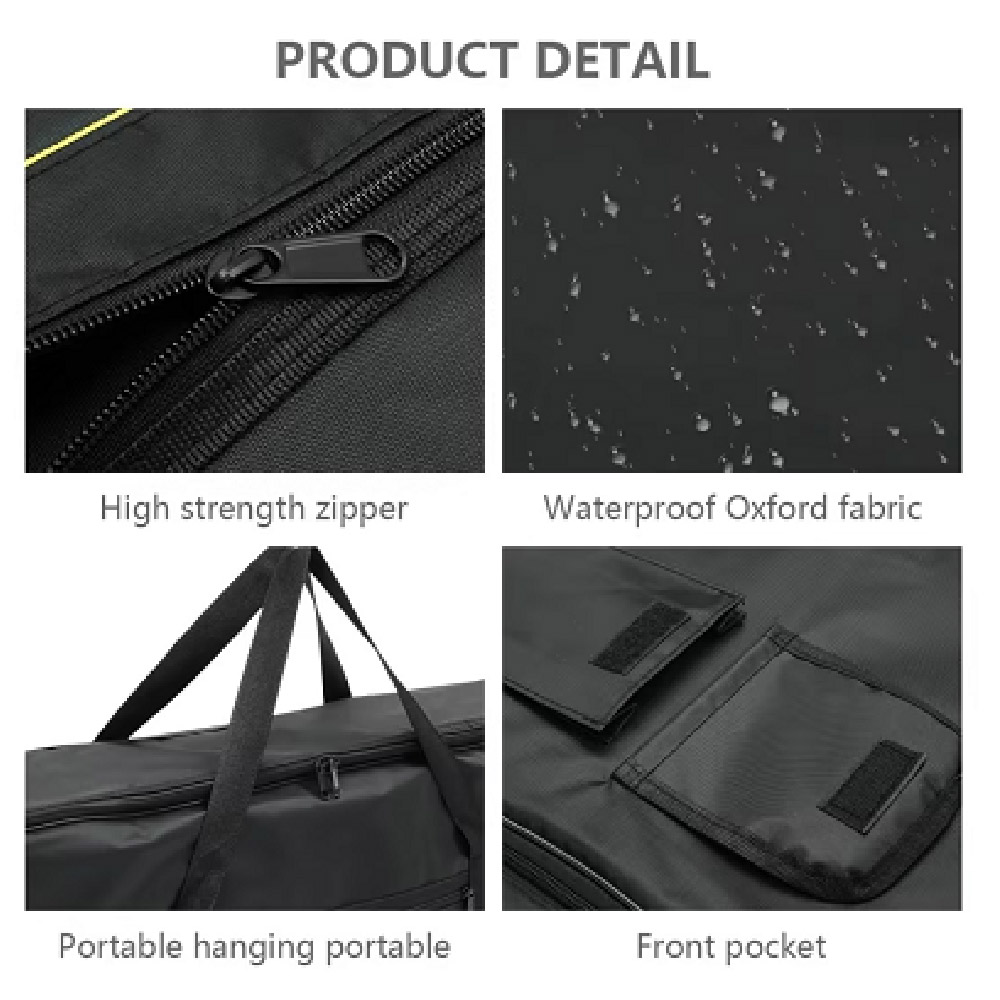 61/76 Keys Electronic Piano Bag Waterproof Oxford Cloth Thickened Handbag Keyboard Suitcase Electronic Piano Accessories