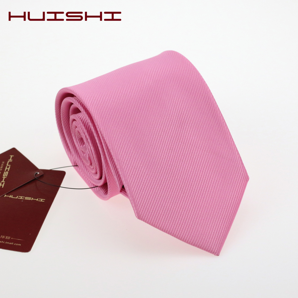 Stripe Shape Necktie Waterproo Ties For Men Popular Tuxedo Solid Color Pink Wedding Accessories Unisex Neck Ties Men's Suit