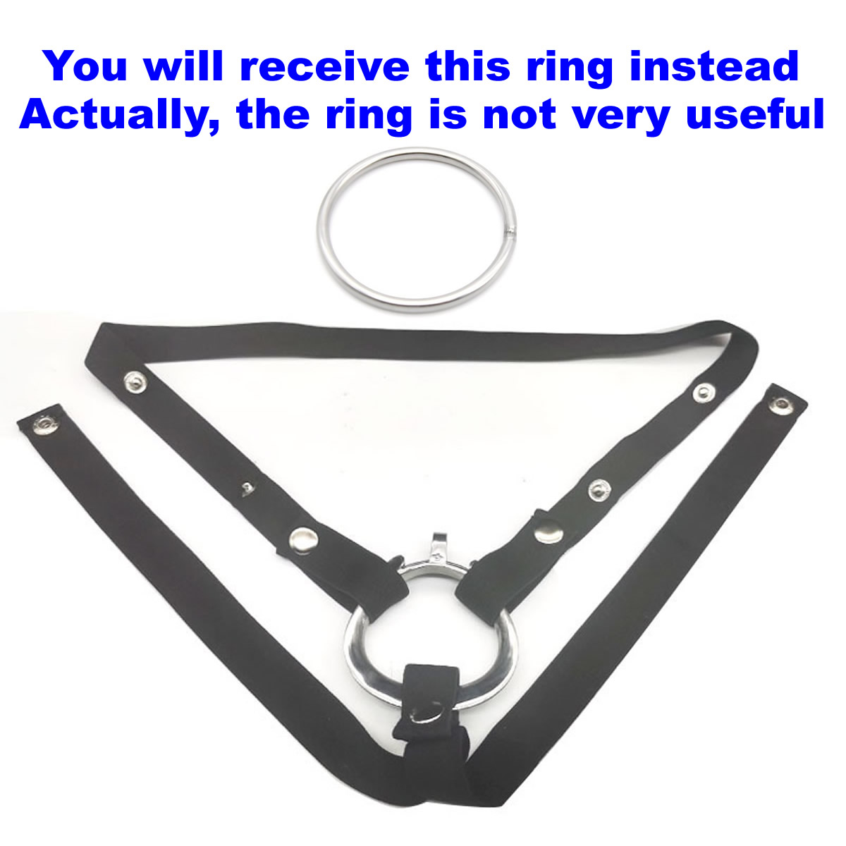 Upgraded Freely Adjustable Auxiliary Belt 18+Male Chastity Cage Anti-off Device Elastic Band BDSM Bandage Adult Sextoy for Man