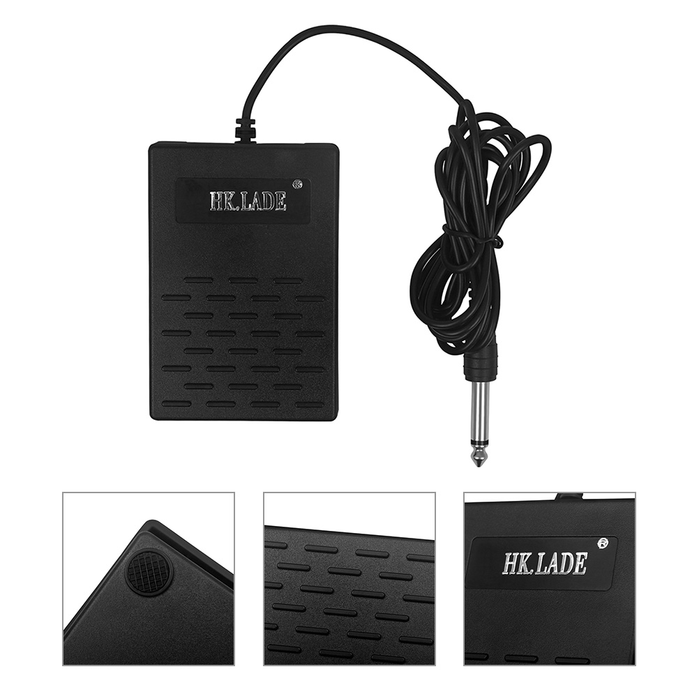 Keyboard Pedal Professional Sustain Foot Pedal 635mm Nonslip Electric Piano Sustain Pedal