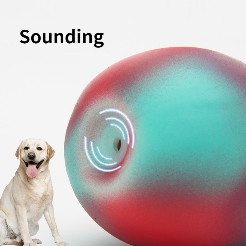 Latex Sounding Squeak Molar Toy Teddy Dinosaur Egg Model for Dogs, Pet Supplies and Puppy Accessories
