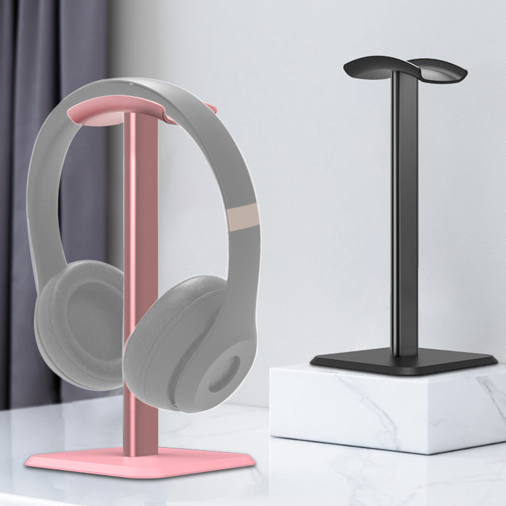 Headset Stand Aluminium Alloy Headphone Holder Portable Earphone Cradle Bluetooth Headphones Accessories Headsets Storage