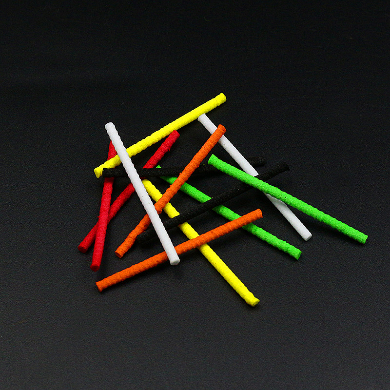 Hot 6 optional colors 2mm ultra slim foam cylinders fly fishing floating EVA foam post fly tying material for parachute flies