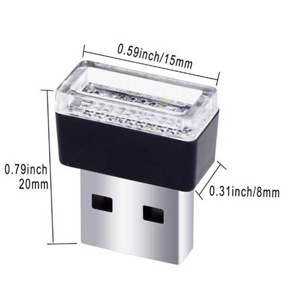 Car Accessories Atmosphere Light USB LED Mini for Mercedes Benz MB C E ML S SL SLK CLK AMG