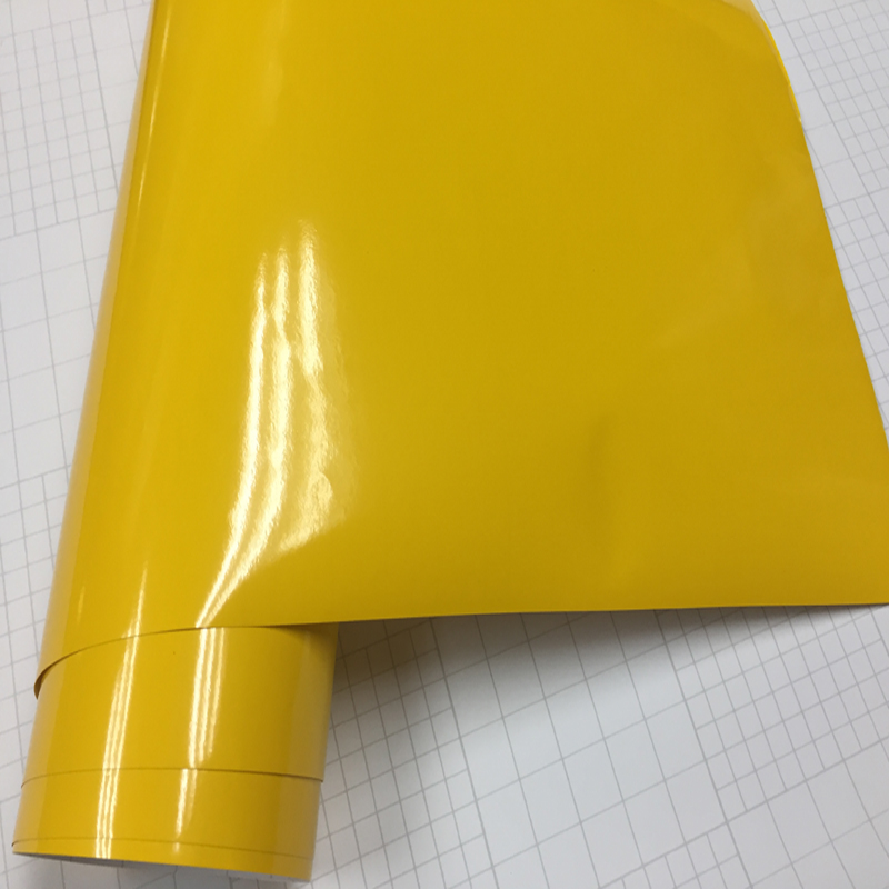 10/20/30/40/50*152CM Black Glossy Vinyl Film Gloss Glossy Car Wrap Foil Sticker With Air Bubble Free Motorcycle Car Wrapping