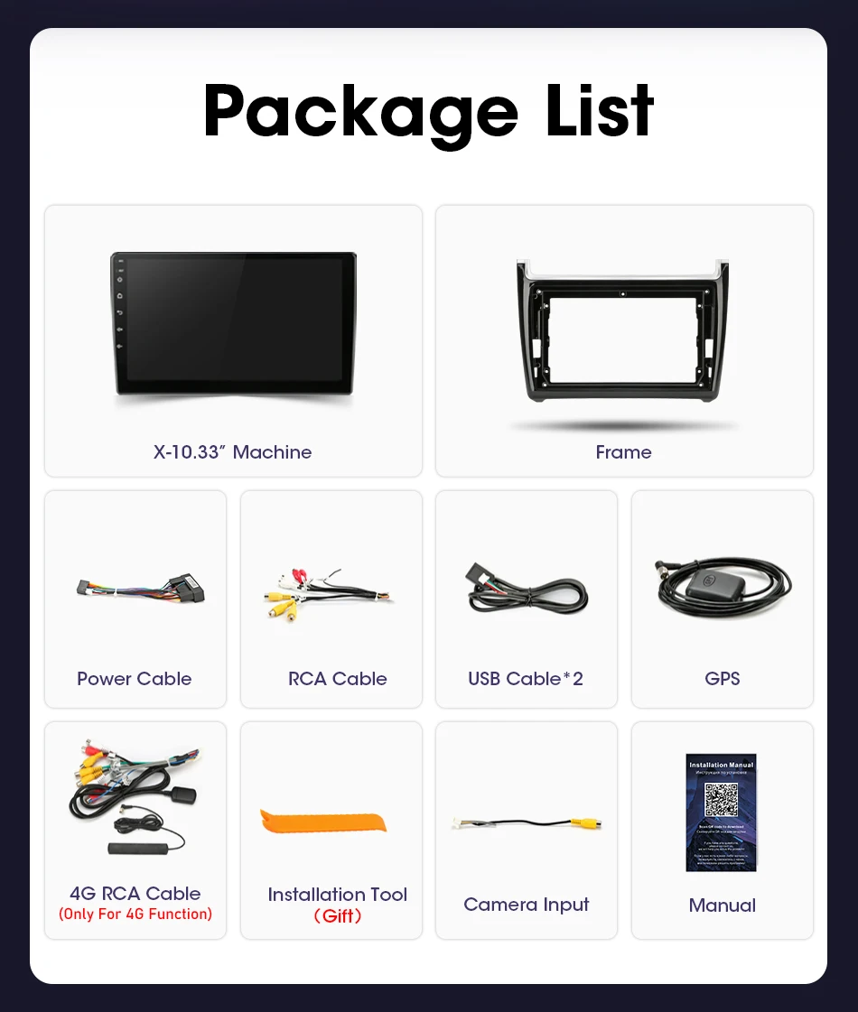 JMCQ 9" Car Radio Stereo For Volkswagen VW POLO 5 Sedan 2008 - 2023 Android 12 Carplay Multimidia Video Player Navi Head Unit EQ