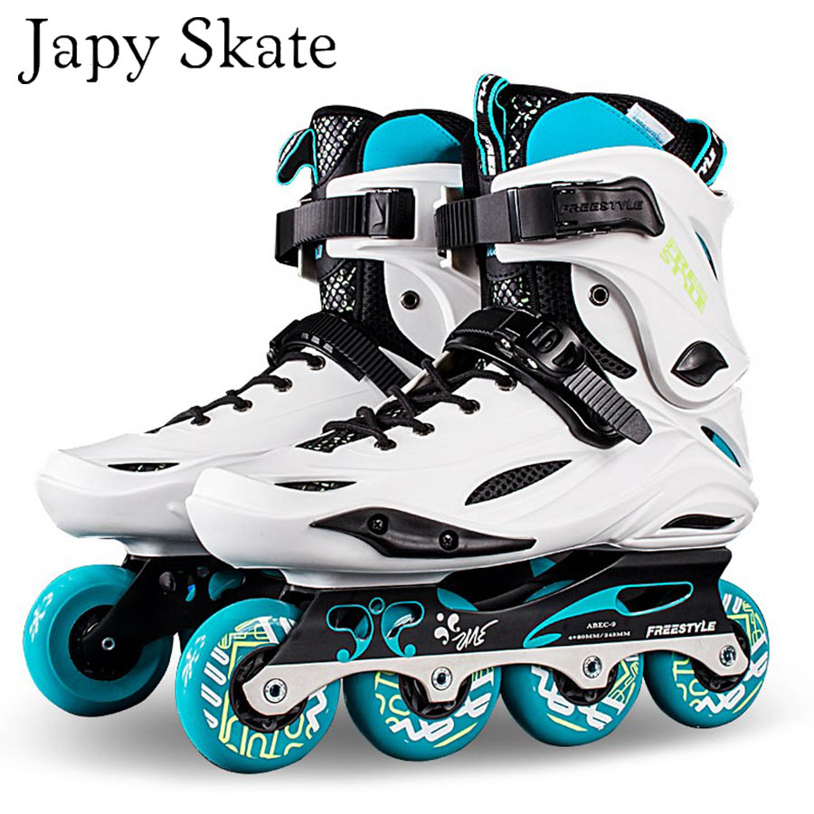 Japy Skate Original Freestyle M3 Professional Slalom Inline Skates Adult Roller Skating Shoe Sliding Free Skating Patines Adulto