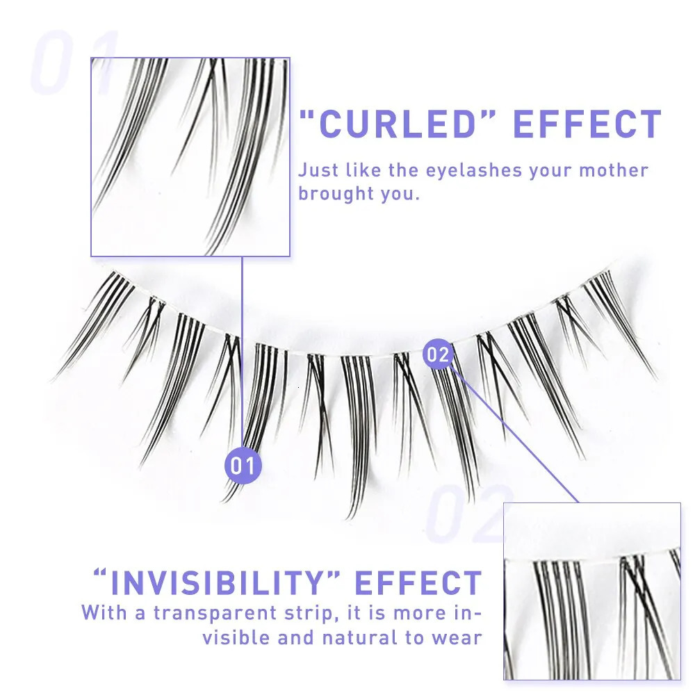 3D Lashes Premade Fan A/M Shape Spikes Cluster Eyelash Mix Extension Individual Makeup Super Natural Wispy DIY Premade Peduncle 240624
