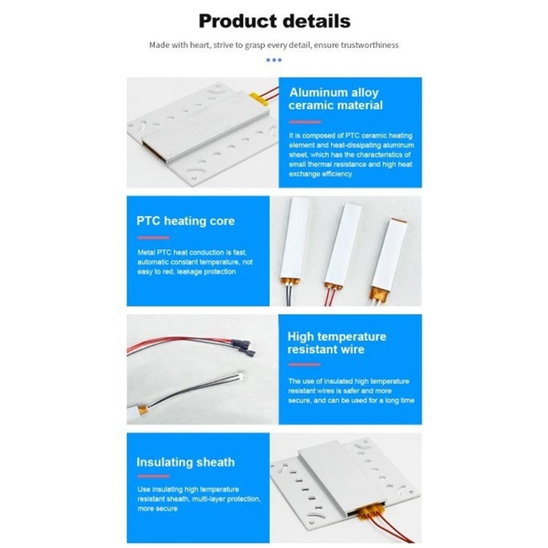 Incubator Heater Plate Heating Element For Eggs Incubator Accessories 110/220V Replaceable Heater Element