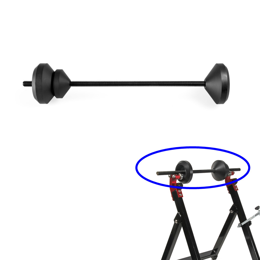 Universal Motorcycle Rim Tire Wheel Balancer Balancing Spin Static Truing Stand