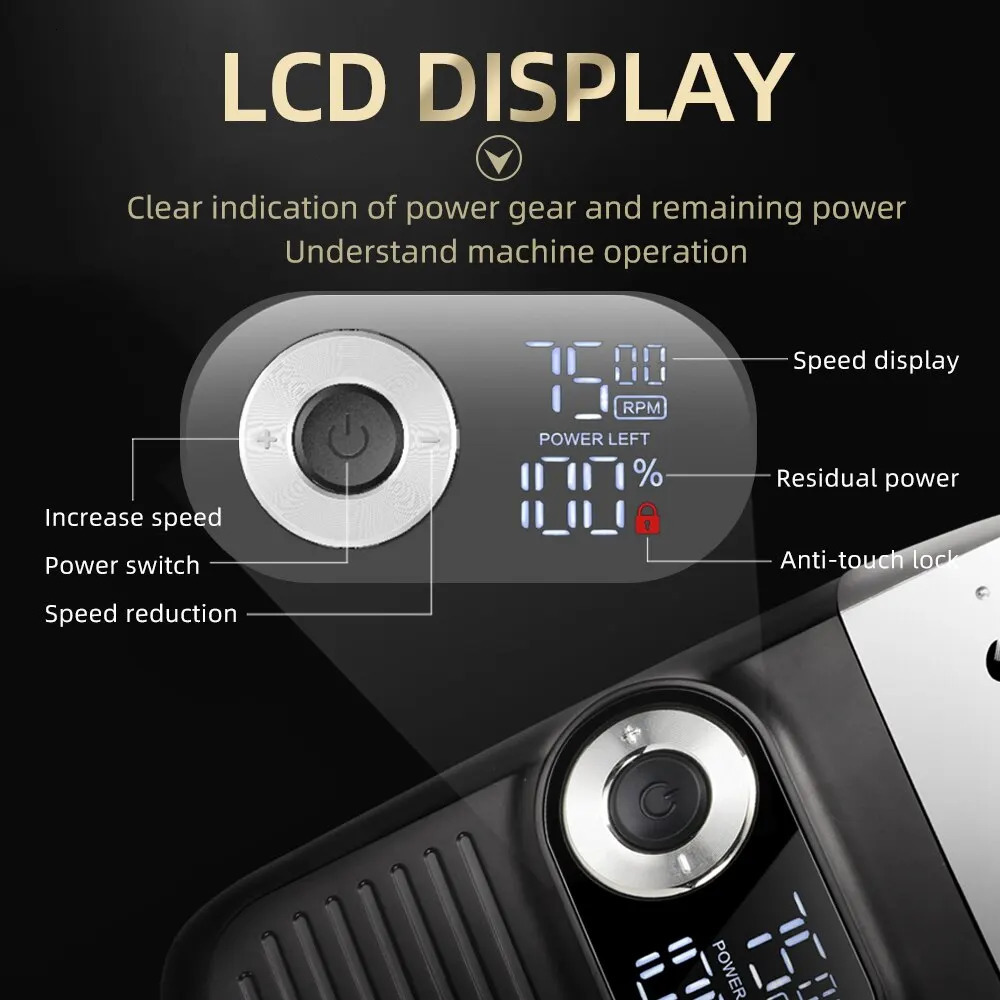 Professional Rechargeable Hair Clipper Capable of USB Charging and Suitable for Shaving Bald Heads and Trimming Beards. 240624