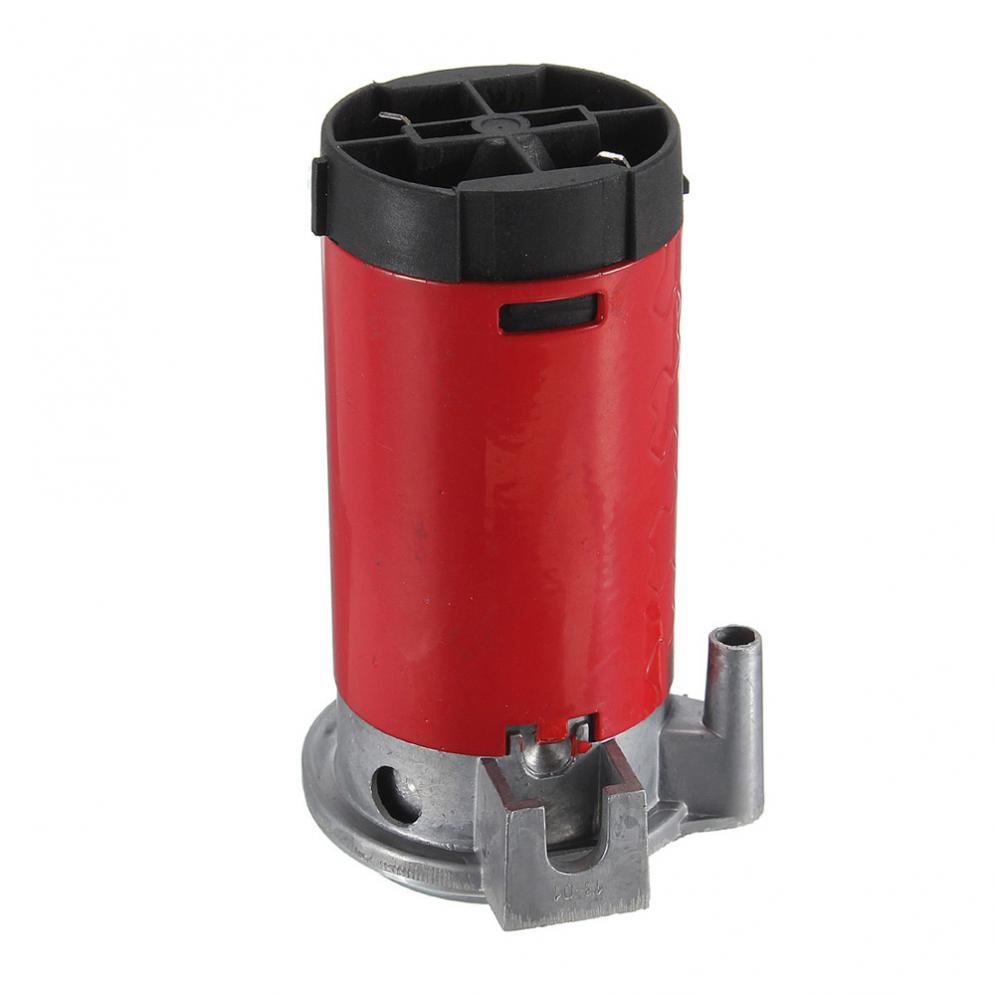 Portable 12V Red Air Horn Pump Compressor Accessory Air Pump Snail Horn Pump for Car Truck Vehicle Boat Motorcycle Speaker