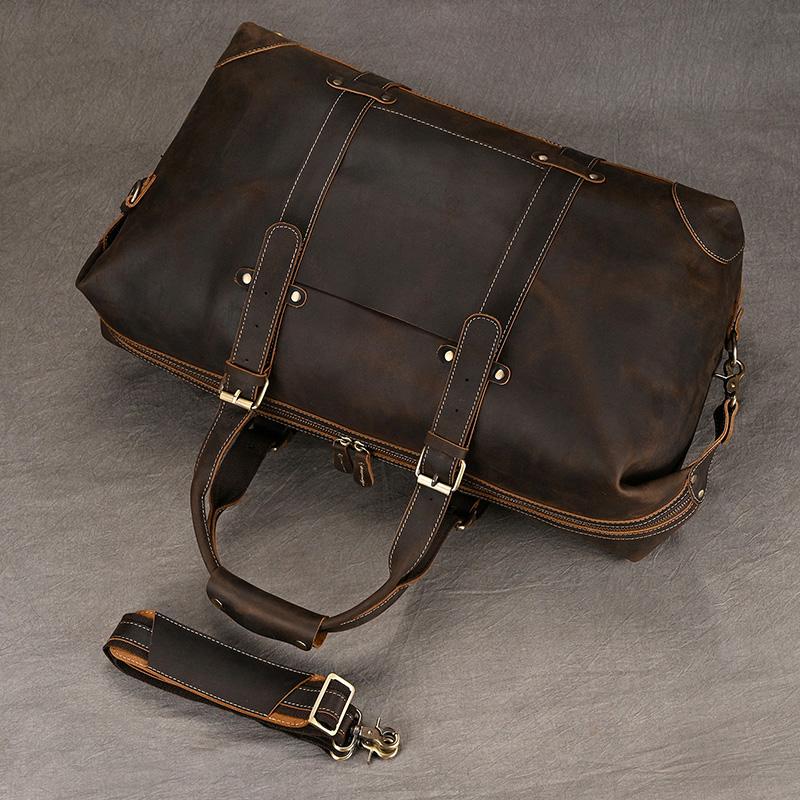 Free Shipping High Fashion Leather Travel For Men Male Duffle Large Capacity Weekender 50cm Lage Bag Business Carry On Handbag Designer Bag Luxury Bag