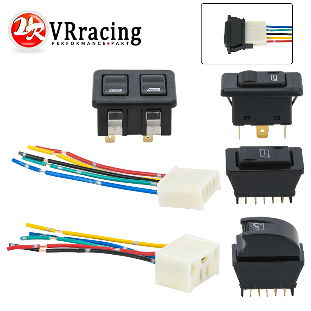 Universal Car Electric Power Window Switch Lifter Controller Control 5 Pin DC 12V 20A Window Regulator Switch Accessories