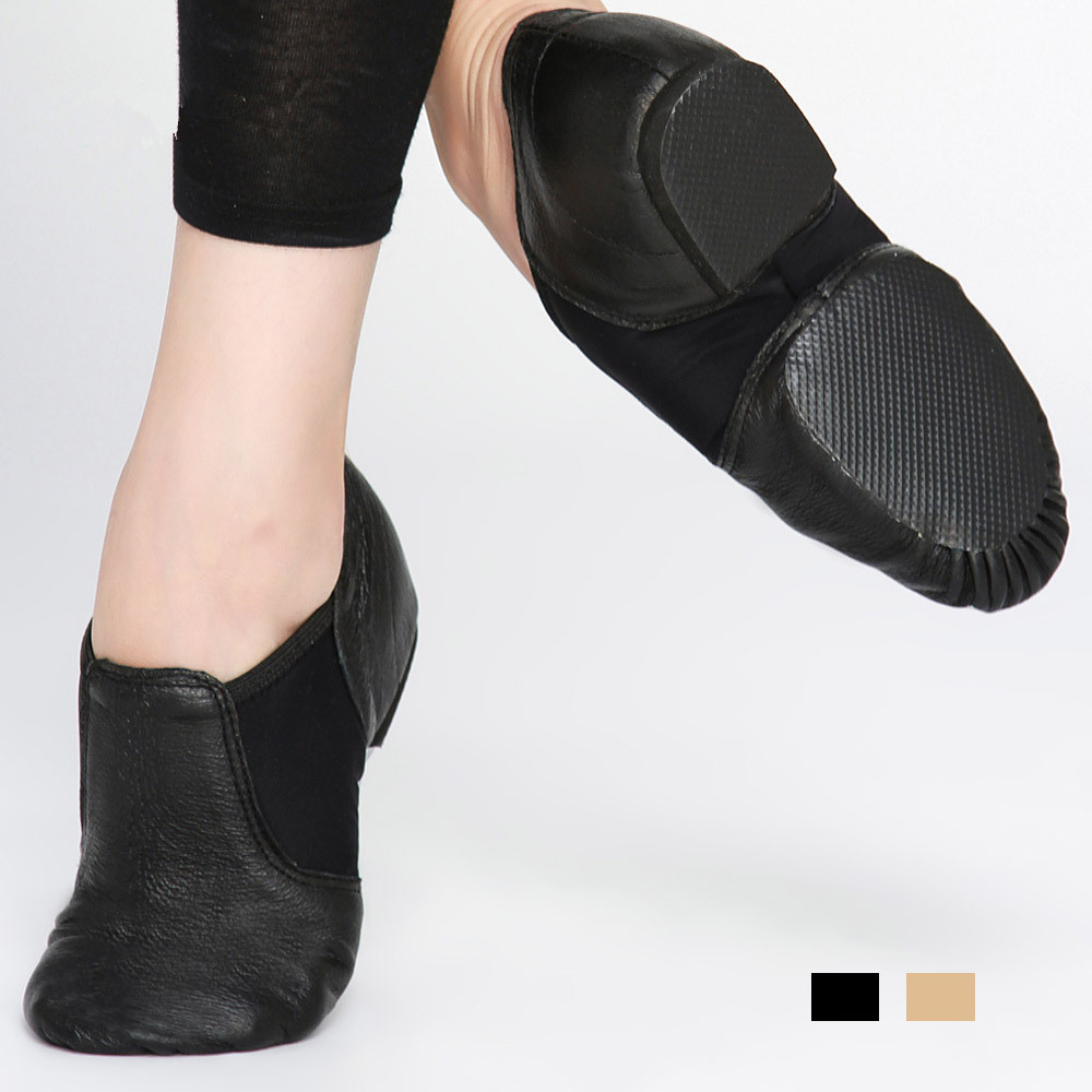 2024 New Slip On Dance Sneakers Dancing Ladies Black Tan Adults Kids Girls Boys Shoe For Women Jazz Shoes