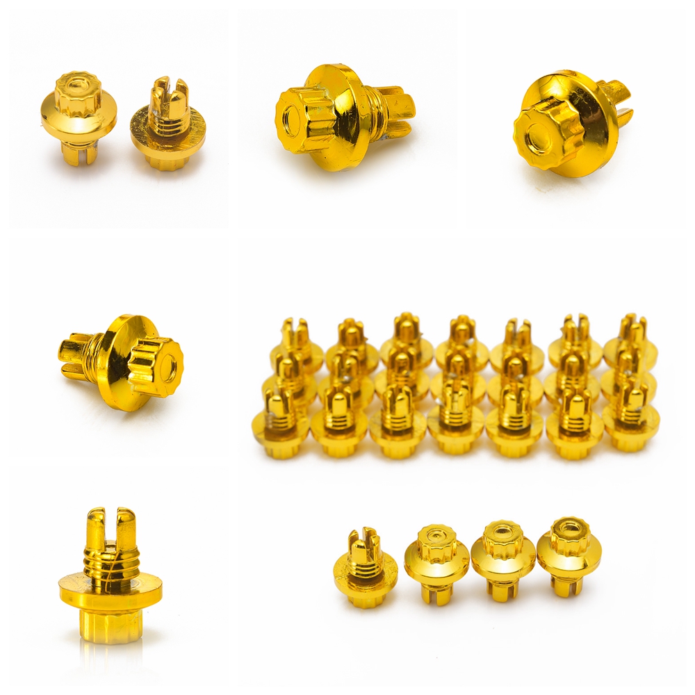 EPMAN -25pcs/lot Plastic Wheels Rivets Fits AH Ds Series Wheel Rims Cap Lip Screw Bolt Tires EPAS066G