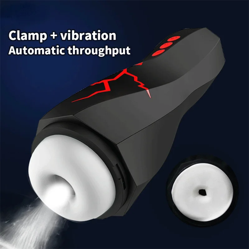 Jerking Machine Automatic Masturbator For Men Clitus Enlarget Toys Erotic Strap-On Vagina Masturbator Goods For Adults Toys
