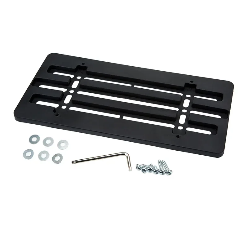 Universal Car Front license Plate Bracket Auto License PP Plastic Frame Mounting Kit For BMW X1 X2 X3 X4 X5 X6 Parts