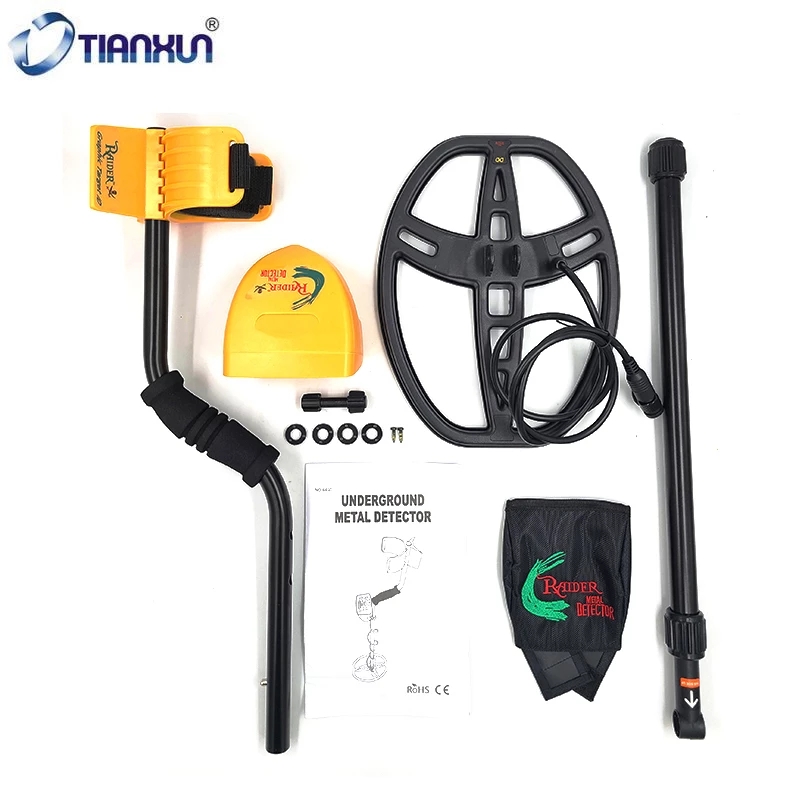MD-6450 Professional Underground Metal Detector Deep Search Gold Detector LCD Treasure Hunter Finder Scanner Searching Seeker