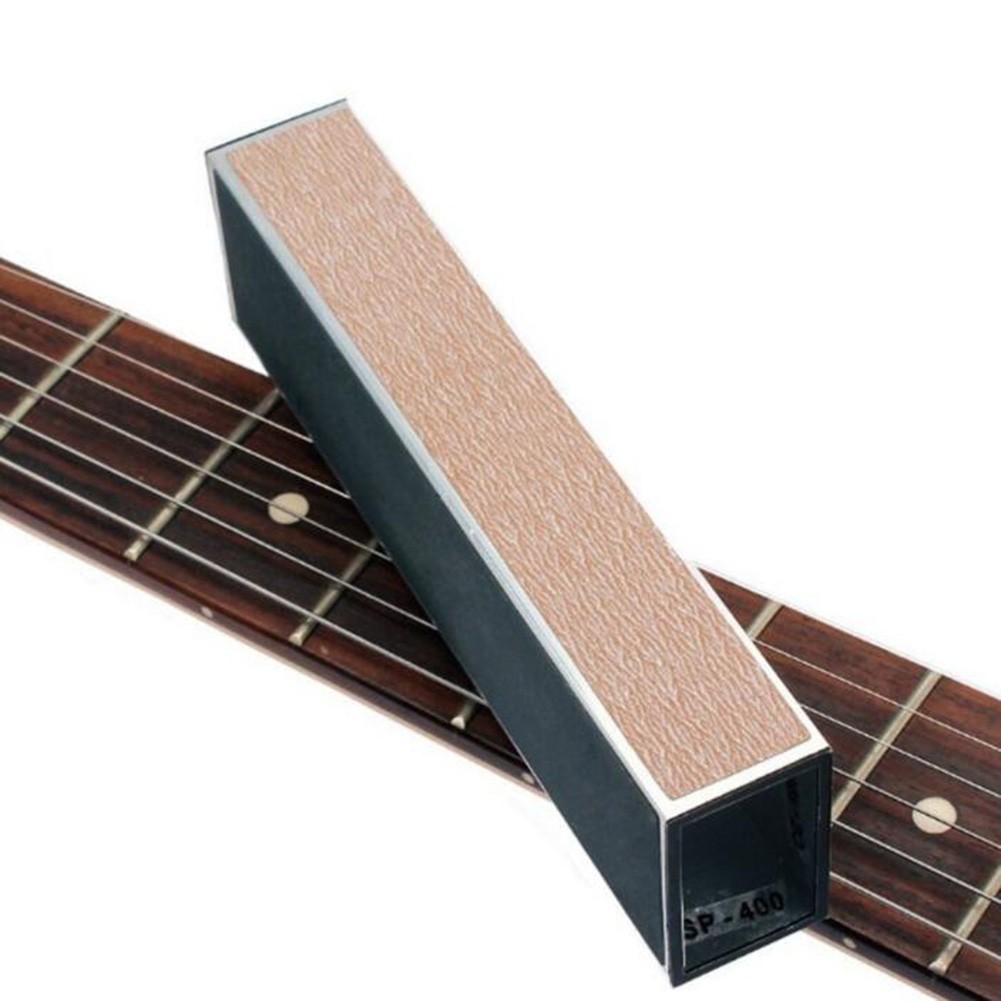 2023new Guitar String Sanding Beam Guitar Bass Beam Aluminum Fret Leveling File Sandpaper DIY Luthier Tools Acoustic Guitar Part
