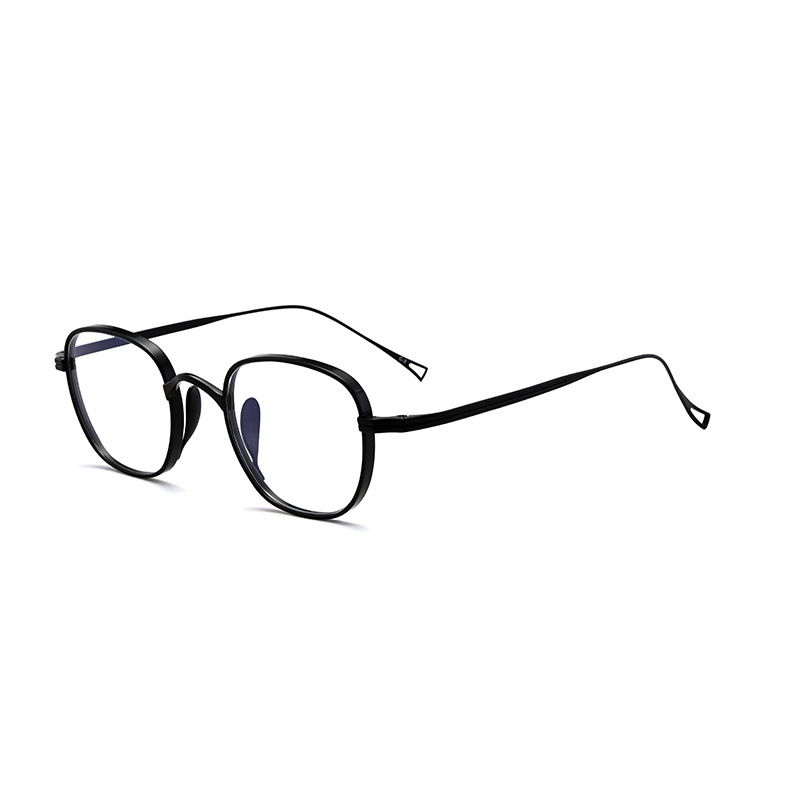 Japanese Handmade Small Square Titanium Glasses Frame Men Retro Rectangle Eyeglasses kmn114 Eyewear Oculos Designer Brand Style