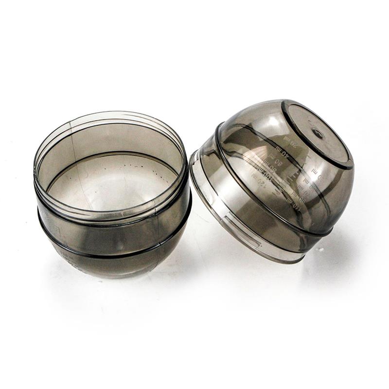 1pc Hair Dye Mixing Bowl DIY Hair Dye Cup Hair Cream Tint Shaker Mixer Cup With Measuring Scale
