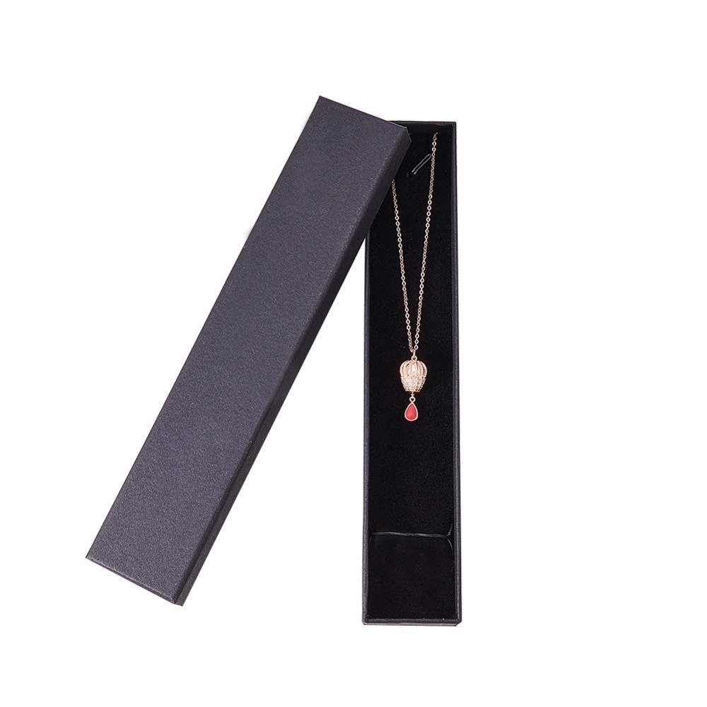Cardboard Jewelry Boxes Set Gifts Present Storage Display Boxes For Necklaces Bracelets Earrings Rings Necklace Square Rectangle