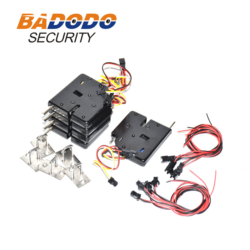 5pcs electrical Lock Picks latch Electromagnetic Lock for Electronic Locker Smart Cabinet Lock with bouncer status detection