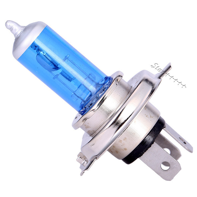 2Pcs H4 55W 12V 5500-6000K Halogen With Packing Box High Power Fog Lights Auto Bulbs Headlight For Ford Car Styling Parking