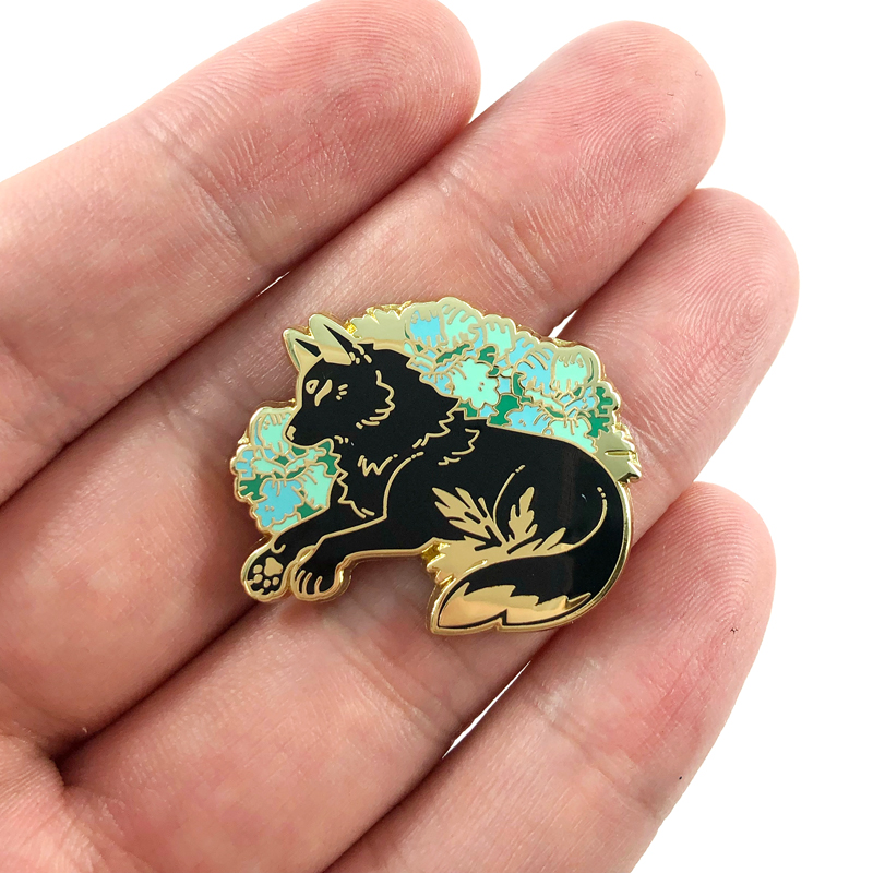 LXJERY Wolf Pin Badge On Backpack Funny Brooch Pins For Clothes Broche For Women Girls Gift