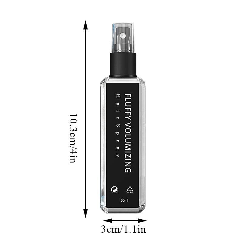 Plant Protein Hair Hold Spray Moisturizing Gel For Styling Working Hair Building Fibers Hairdresser Curly Hair Fixing Spray