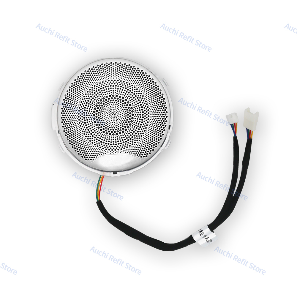 LED Car Door Luminou Speaker Cover For Mercedes Benz W205 X253 W213 W238 C/GLC/E-class Coupe Sound Metal Decoratio Ambient Light