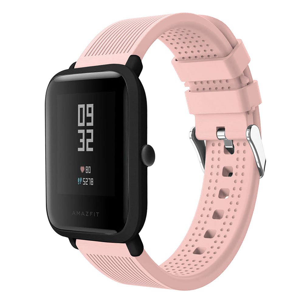 20mm Silicone Watch Strap For Xiaomi Huami Amazfit Bip BIT PACE Lite Youth smart Watchband sport Bracelet wriststrap waterproof