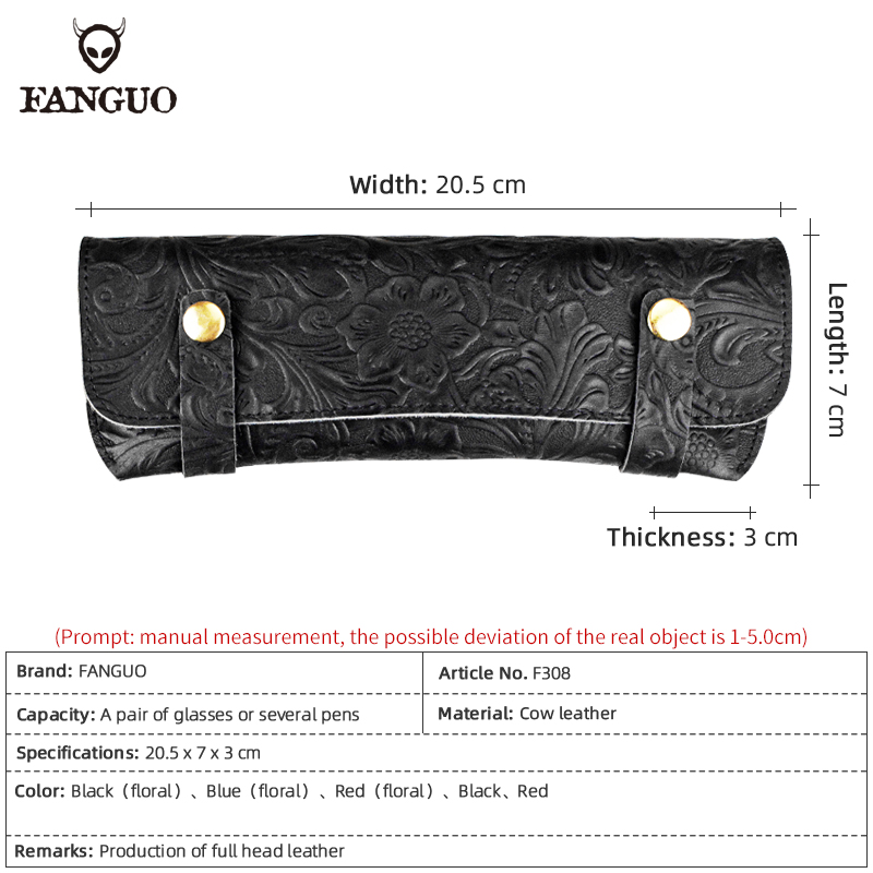 Handmade Genuine Leather Eyeglasses Display Box Organizer Sunglasses Bag Reading Glasses Case Cover For Women, Men