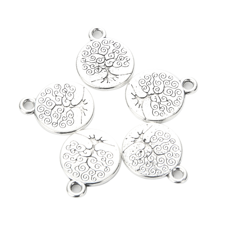 10pcs/lot Antique Chakra Charm Yoga OM Buddha Lotus Charm Pendants For Jewelry Making DIY Findings Bracelet Accessorie