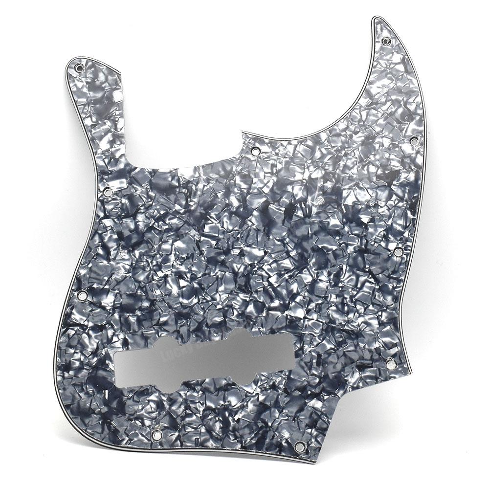 10 Holes JB Bass Pickguard Pick Guards Scratch Plate for Standard Jazz Bass for JB 3Ply PVC Guitar Accessories