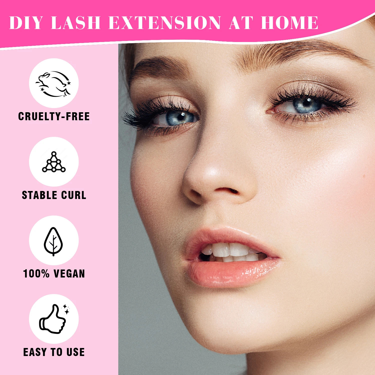 TDANCE 30D40D DIY Lash Kit 280pcs Individual Lashe Cluster D Curl 10-16mm Mix Lash Cluster with Lash Bond and Seal and Lash App 240624