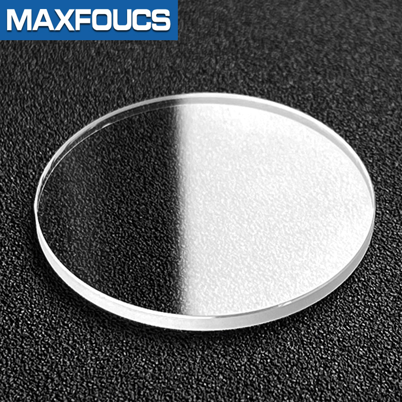 Sapphire Watch Glass Thick 2.0mm Diameter 30-39.5mm Flat Anti scratch Smooth Round Transparent Crystal Glass For Watch Repair