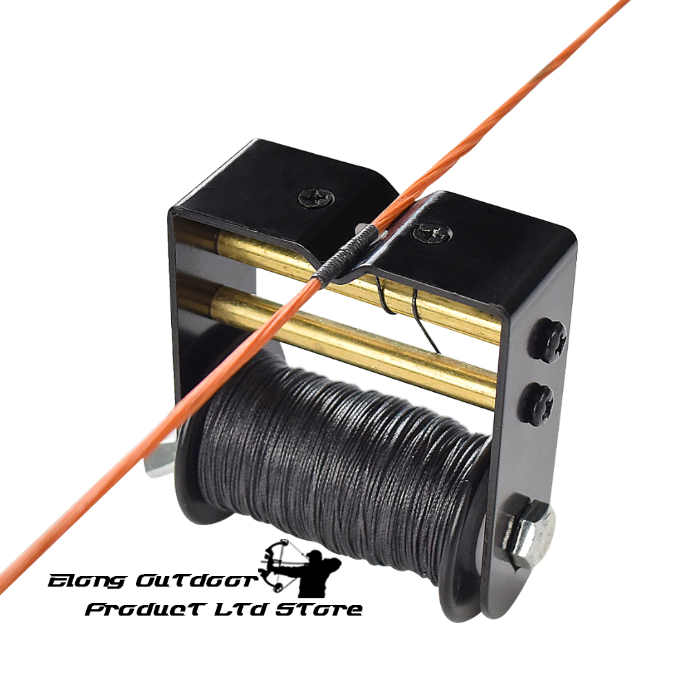 1X Bow String Serving Jip Set with 0.025" 30 Meter/Roll Bow String Serving Thread Various Bow Archery Hunting