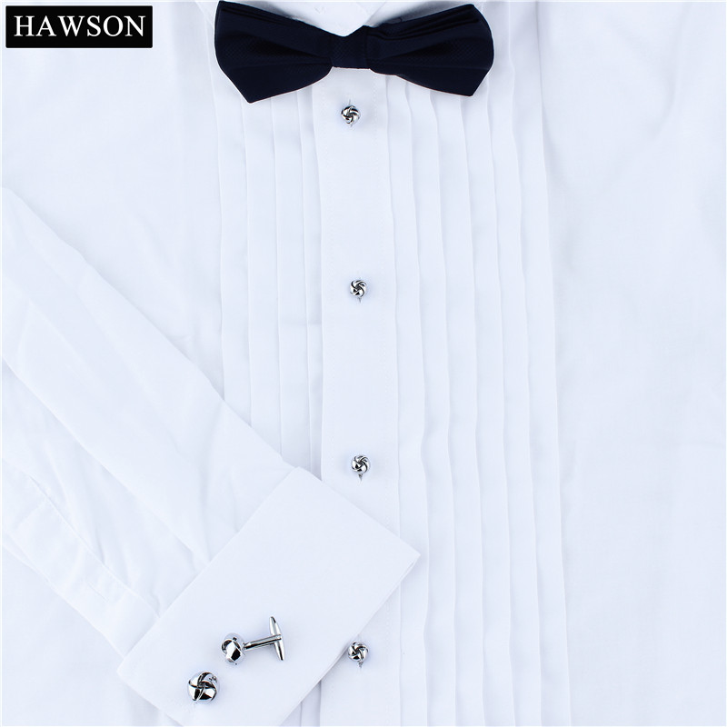 Shinny Silver Color Cufflinks and Studs Set For Tuxedo Twist Knot Design Metal Cufflinks Wedding Shirt Button