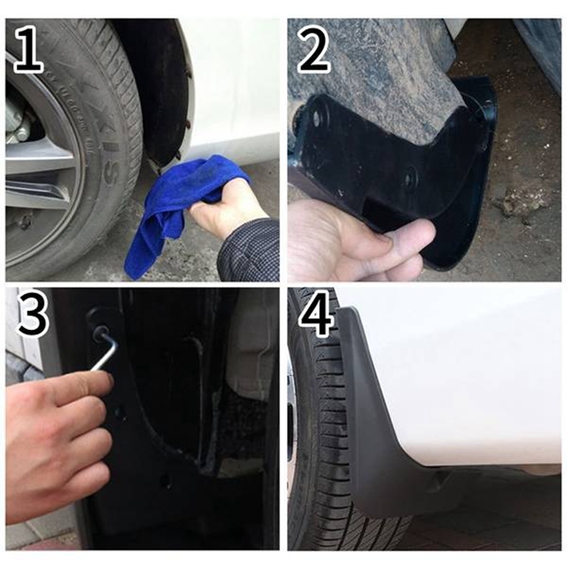 Mudflap For XC60 2018-2021 Fender Mud Flaps Guard Splash Flap Mudguard Accessories