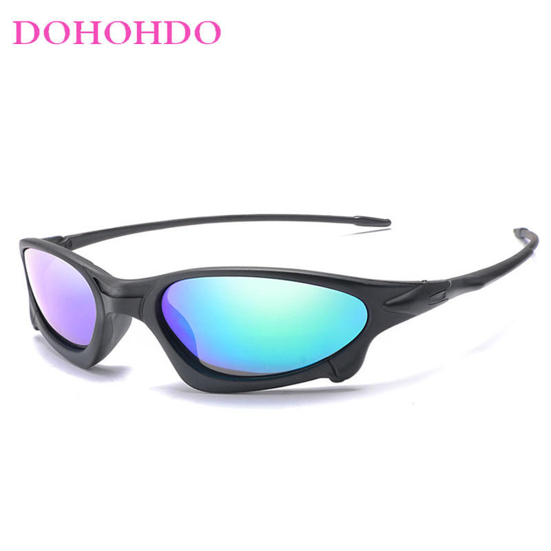 DOHOHDO Brand Design Polarized Sunglasses Men's Driving Sun Glasses Small Size Unique Frame Outdoor Sports Goggles Eyewear UV400