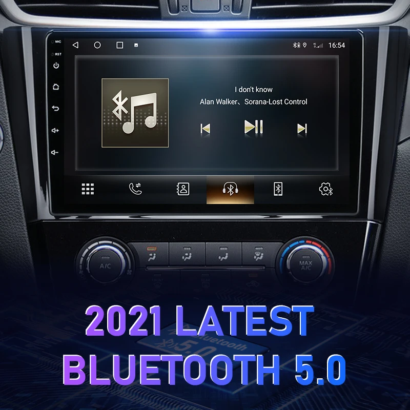JMCQ 2din Android 12 Car stereo Radio Multimedia Video Player For Nissan Qashqai J11 X-Trail 3 T32 2013-2017 GPS 2 DIN Carplay