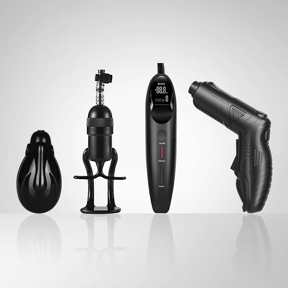 Penis Pump Anal Plug Pump Hand Grip Vacuum Pump Adult Negative Pressure Exerciser Sucking Pressure Gauge Gun Handle Accessories