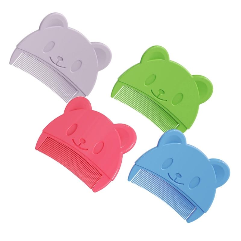 Soft Hair Comb Finest Tooth Newborn Hair Comb Infant Head Massage Comb Bath Soothing Comb Portable Combs Travel Gear