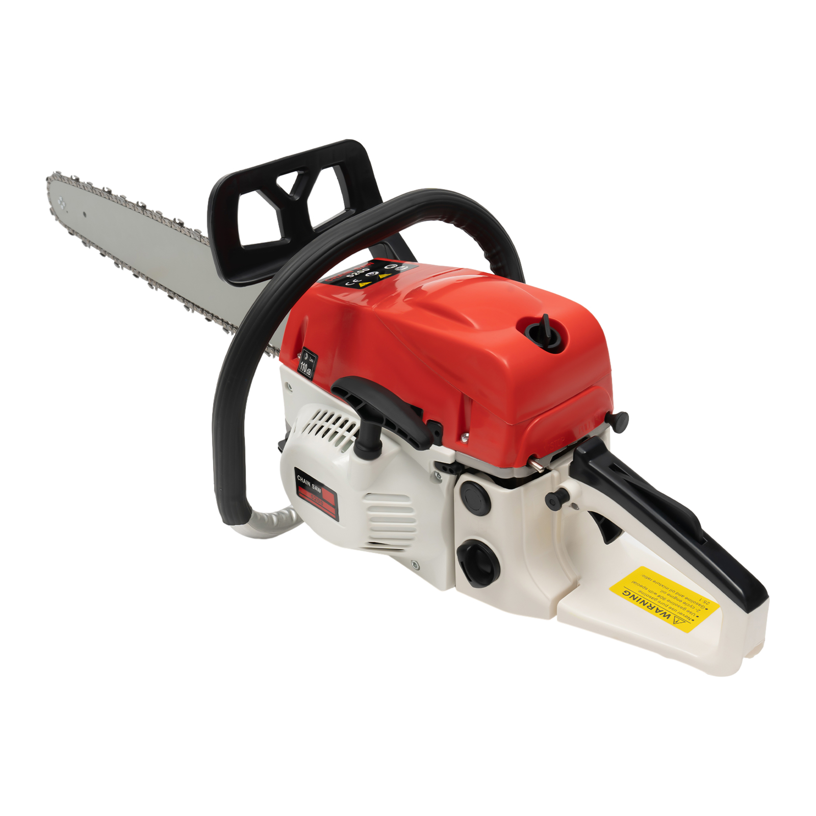20/22 Inch 2-stoke Gasoline Chainsaw Single Cylinder Chain Saw 52CC Wood Cutting Machine Air-cooled For Forest Harvesting