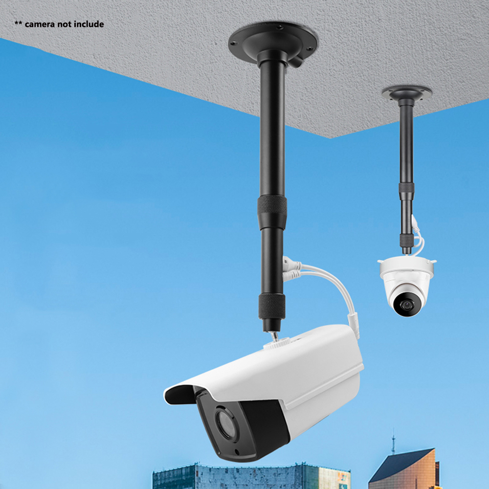 360 Degree Adjustable Projector Ceiling Mount Stand Surveillance CCTV Camera Stand Wall Mount Bracket Aluminum Swivel Mount