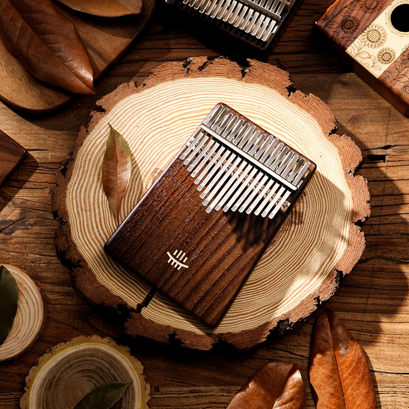 17 Keys Kalimba Portable Musical Keyboard Instrument Wooden Thumb Piano Instrumentos Musicales for Wholesale Piano Keyboard